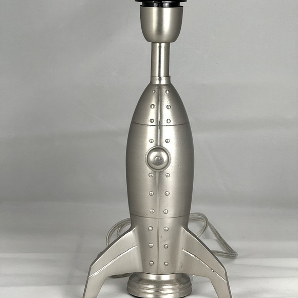 Pottery Barn Rocketship Table Lamp (10") - Picture 2 of 4